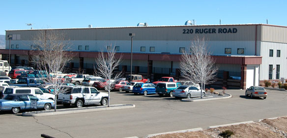 SO many cars parked outside 220 ruger road shop